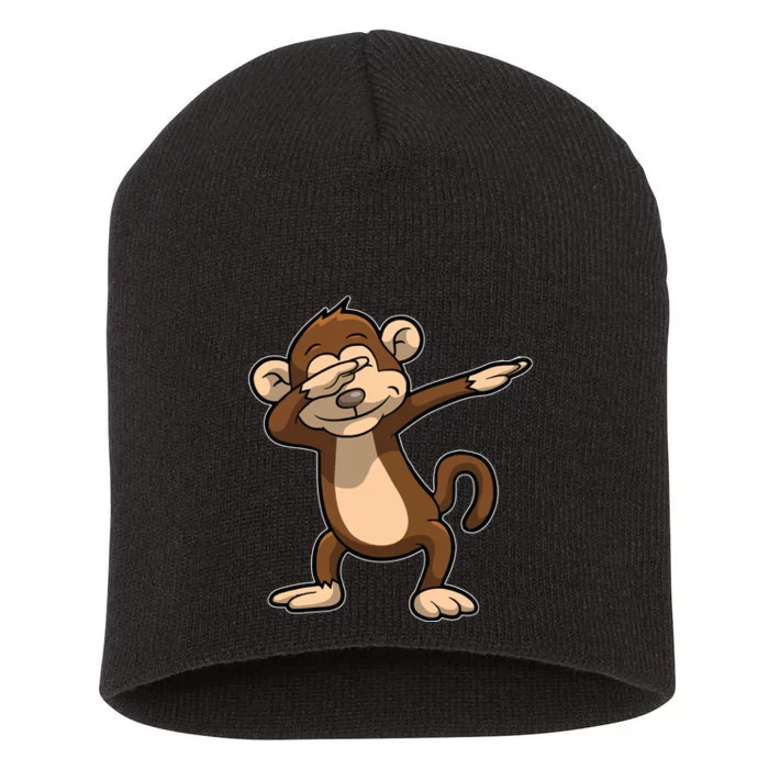 Funny Monkey Gift For Birthday Tees Short Acrylic Beanie