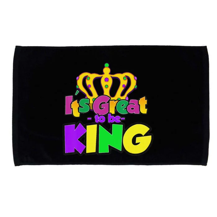 Fancy Mardi Gras Party funny festival Microfiber Hand Towel