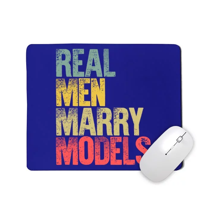 Funny Marriage Gift Real Marry Models Groom Gift Mousepad