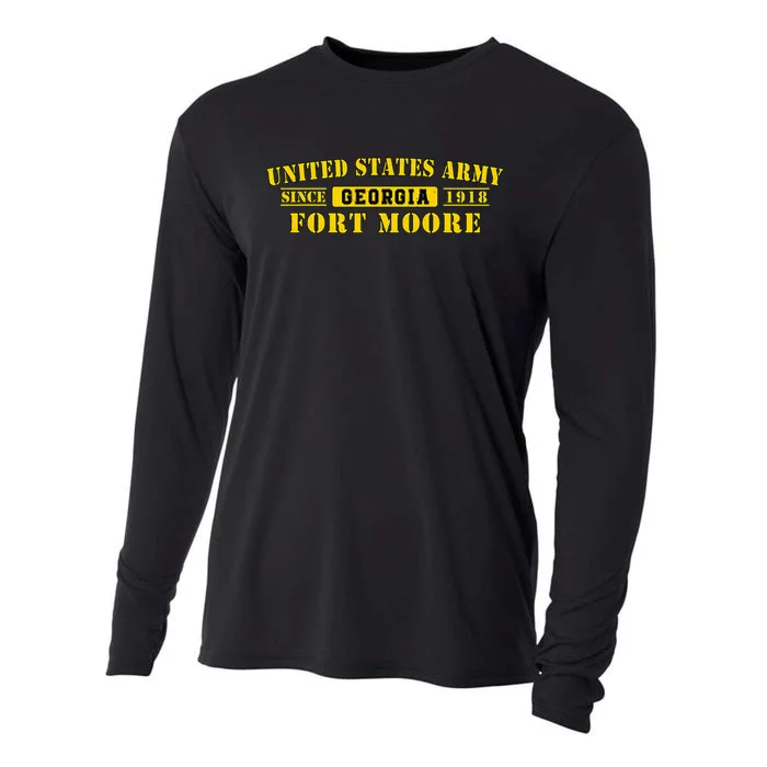 Fort Moore Georgia Ga Ft Moore Basic Combat Training Cooling Performance Long Sleeve Crew