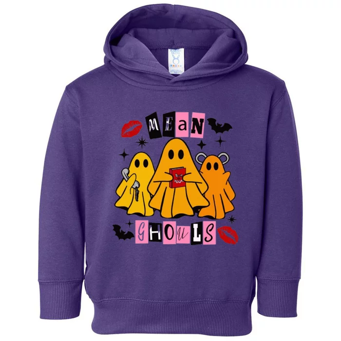 Funny Mean Ghouls Halloween Lover Toddler Hoodie