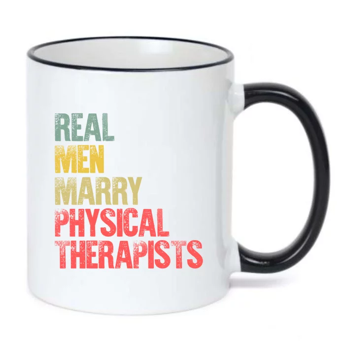 Funny Marriage Great Gift Real Marry Physical Therapists Gift Black Color Changing Mug