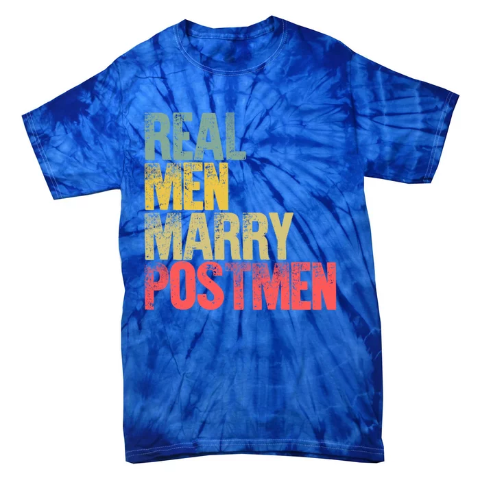 Funny Marriage Gift Real Marry Post Groom Meaningful Gift Tie-Dye T-Shirt