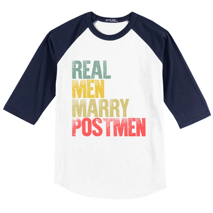 Funny Marriage Gift Real Marry Post Groom Meaningful Gift Baseball Sleeve Shirt