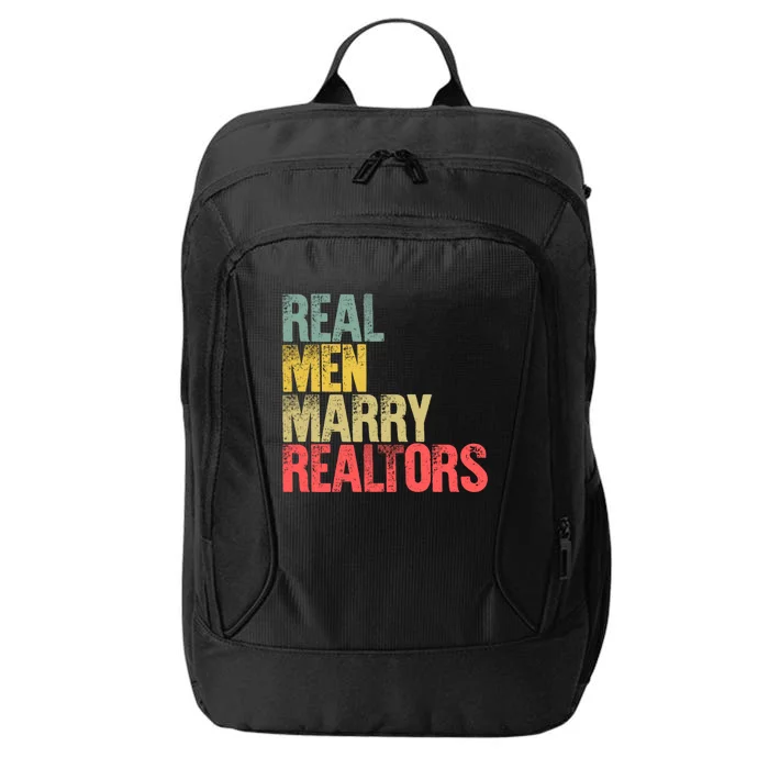 Funny Marriage Gift Real Marry Realtors Groom Gift City Backpack