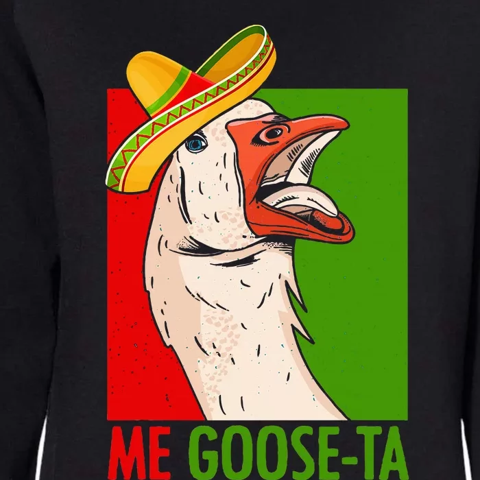 Funny Me Goose Ta Pun For Mexican Poultry Farmer Womens California Wash Sweatshirt