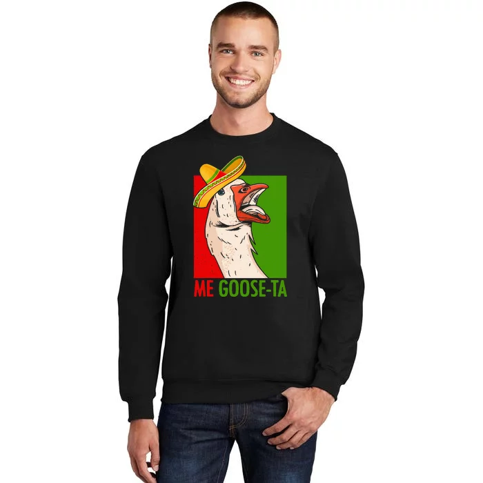 Funny Me Goose Ta Pun For Mexican Poultry Farmer Tall Sweatshirt