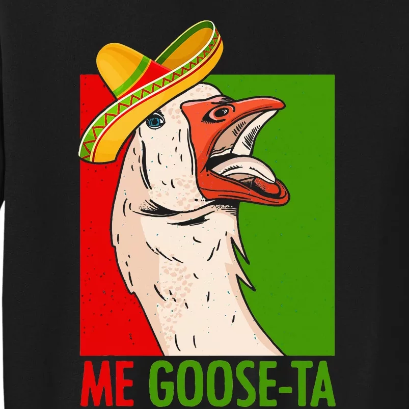 Funny Me Goose Ta Pun For Mexican Poultry Farmer Tall Sweatshirt