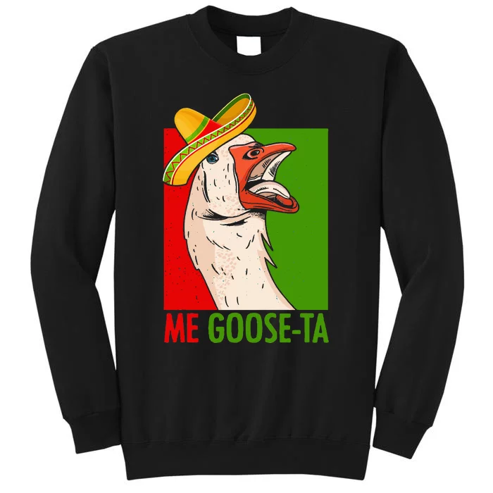 Funny Me Goose Ta Pun For Mexican Poultry Farmer Tall Sweatshirt