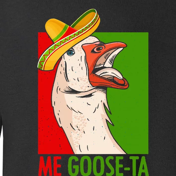 Funny Me Goose Ta Pun For Mexican Poultry Farmer Toddler Sweatshirt