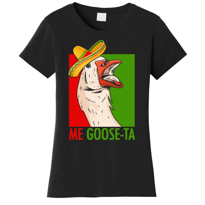 Funny Me Goose Ta Pun For Mexican Poultry Farmer Women's T-Shirt