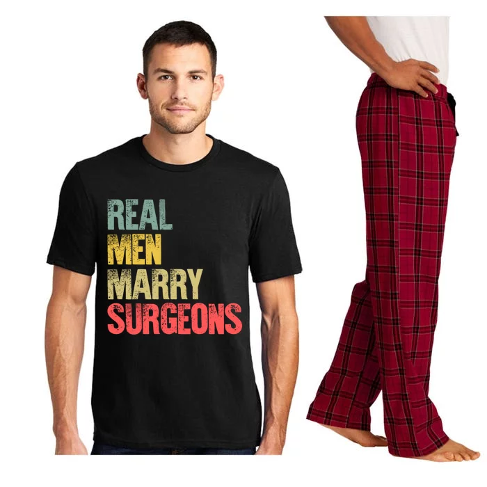 Funny Marriage Gift Real Marry Surgeons Groom Gift Pajama Set