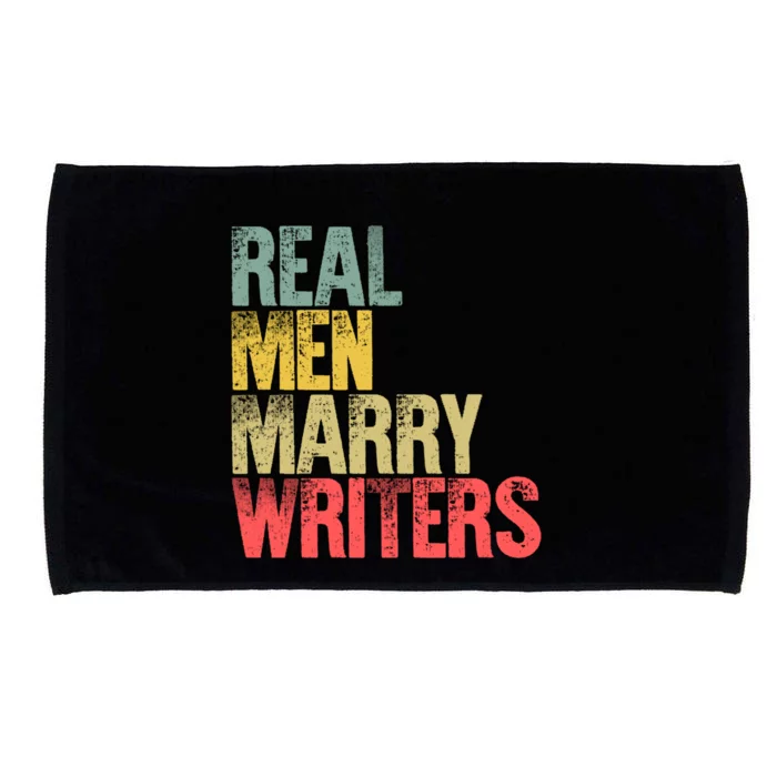 Funny Marriage Gift Real Marry Writers Groom Gift Microfiber Hand Towel