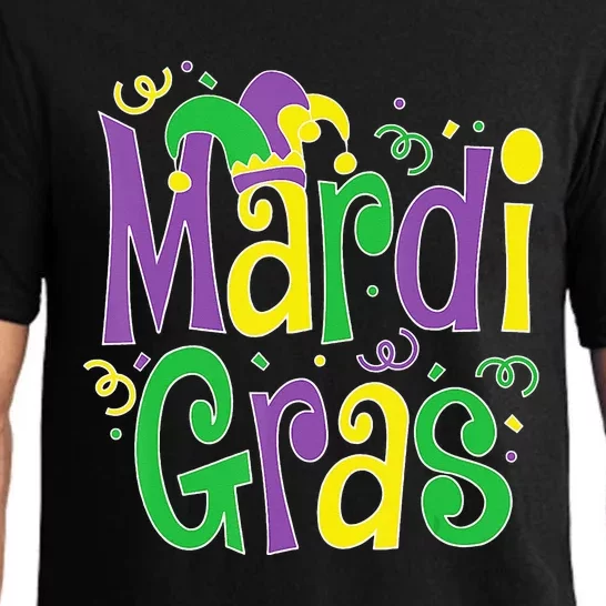 funny Mardi Gras festival Mardi Gras Party Pajama Set