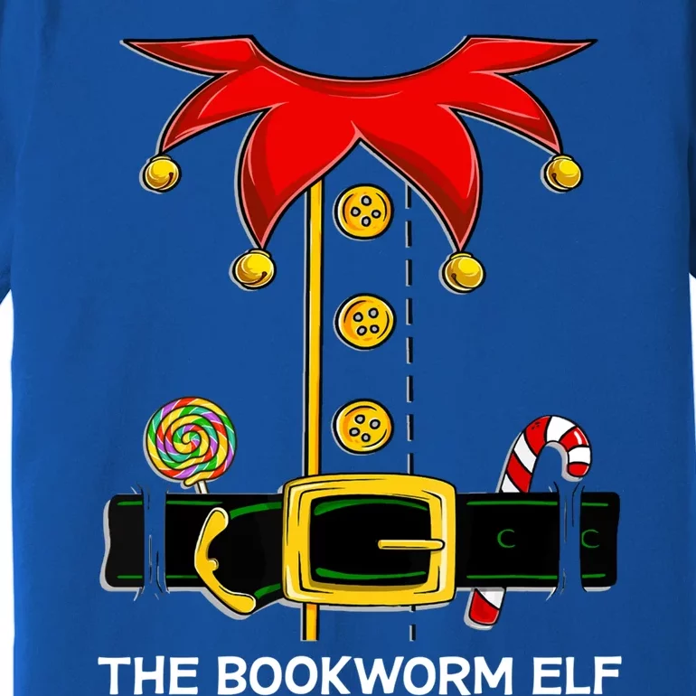 Family Matching Group The Bookworm Elf Christmas Gift Premium T-Shirt