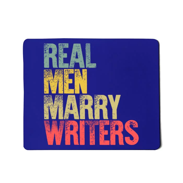 Funny Marriage Gift Real Marry Writers Groom Gift Mousepad