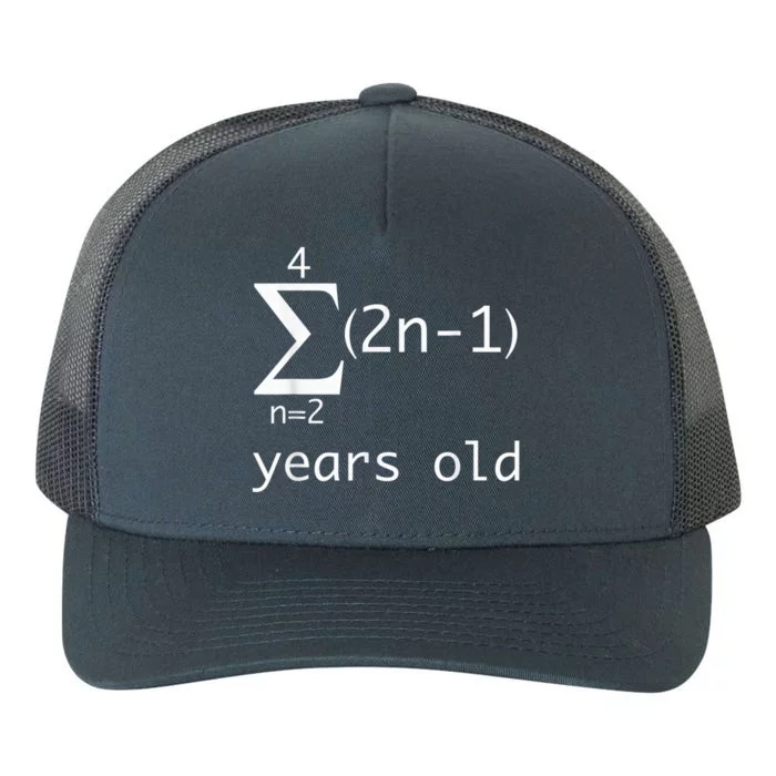 Funny Math Geek Shirt-15th Birthday 15 Years Old Boy, Girl Yupoong Adult 5-Panel Trucker Hat