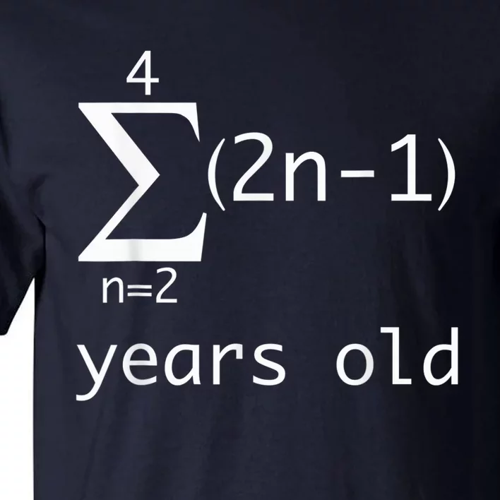 Funny Math Geek Shirt-15th Birthday 15 Years Old Boy, Girl Tall T-Shirt