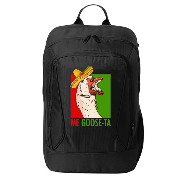 Funny Me Goose Ta Pun For Mexican Poultry Farmer City Backpack