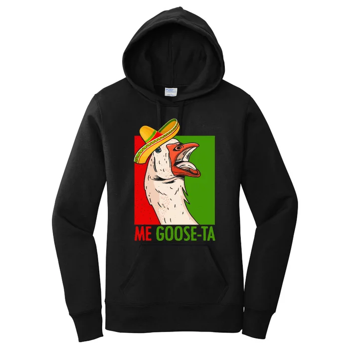 Funny Me Goose Ta Pun For Mexican Poultry Farmer Women's Pullover Hoodie