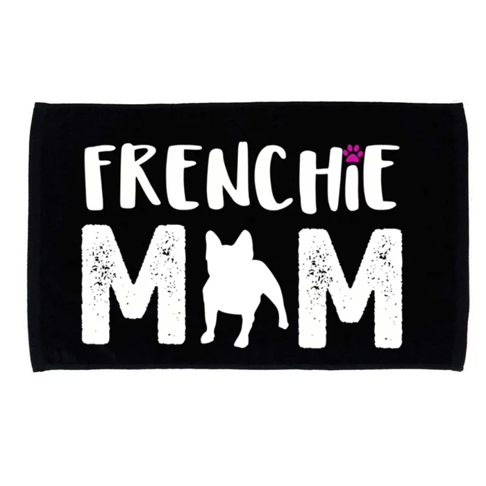 Frenchie Mom Gift French Bulldog Gift Microfiber Hand Towel