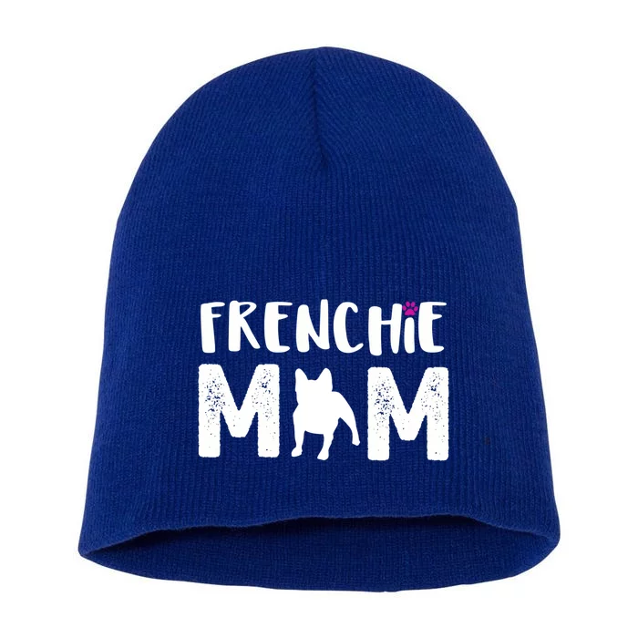 Frenchie Mom Gift French Bulldog Gift Short Acrylic Beanie