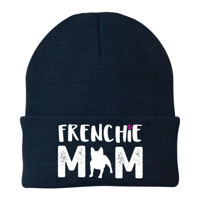 Frenchie Mom Gift French Bulldog Gift Knit Cap Winter Beanie