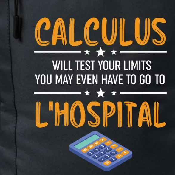 Funny Math Gift Calculus Will Test Your Limits Meaningful Gift Daily Commute Backpack