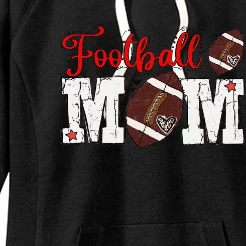 Football Mom Gift Women's Fleece Hoodie