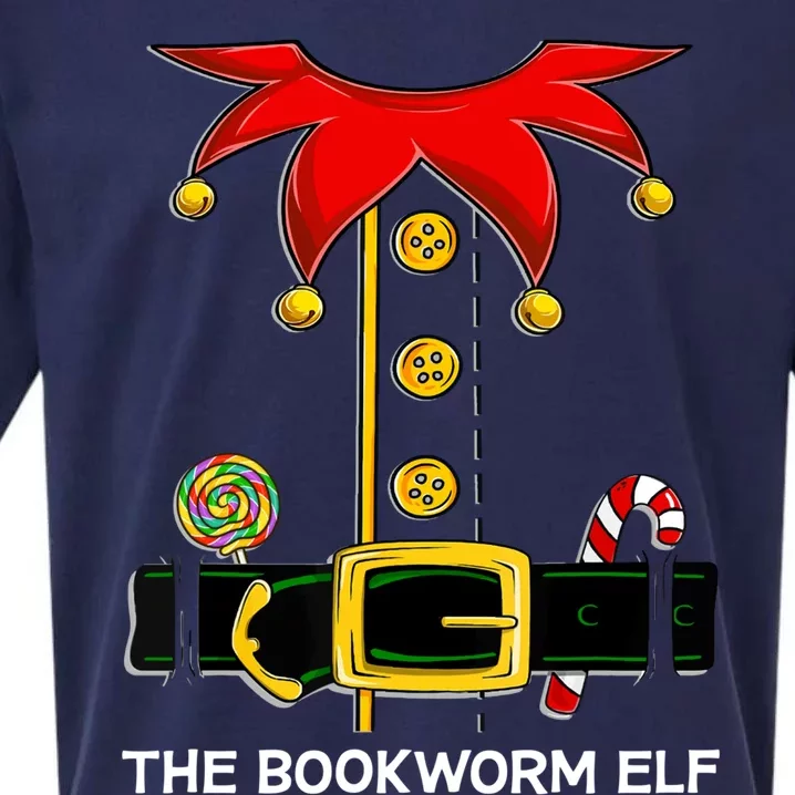 Family Matching Group The Bookworm Elf Christmas Gift Sueded Cloud Jersey T-Shirt