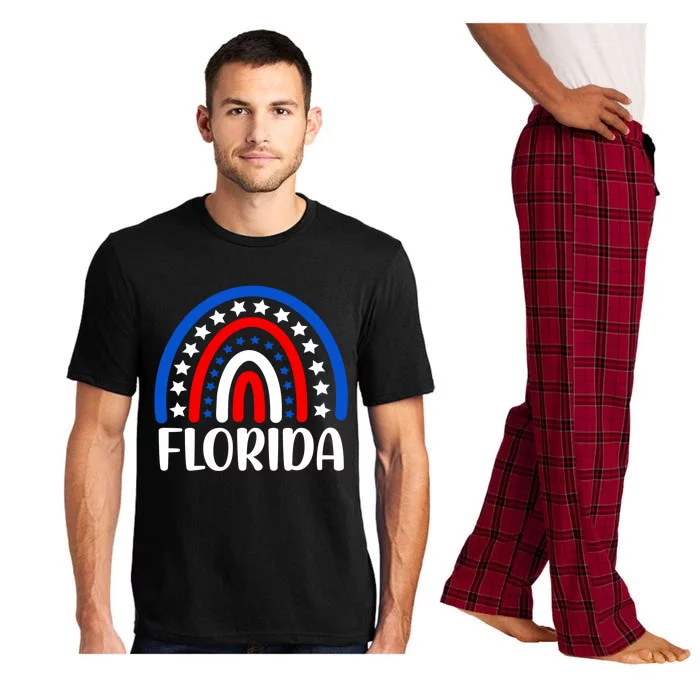 Florida Meaningful Gift I Love Florida Usa Gift Pajama Set