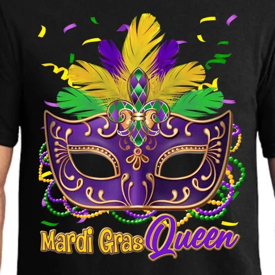 Festive Mardi Gras Queen Pajama Set