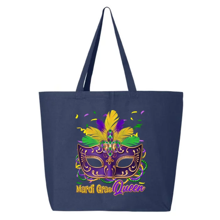 Festive Mardi Gras Queen 25L Jumbo Tote