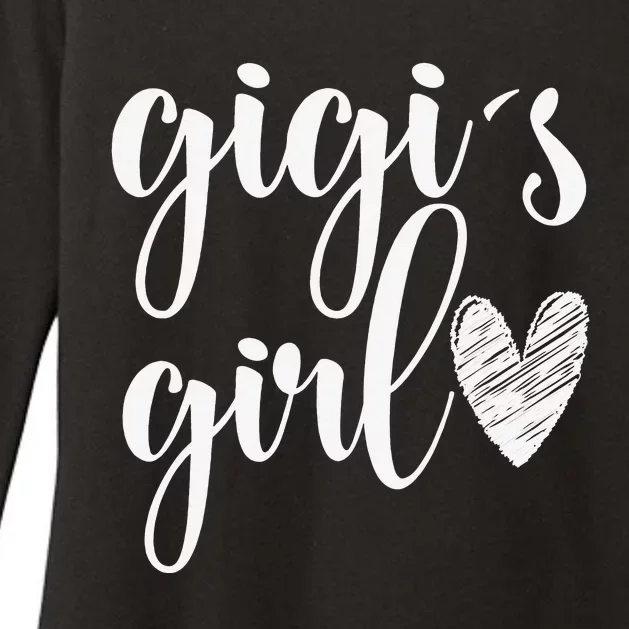 Funny Matching Gigi for Grandma Whit Mother's Day Womens CVC Long Sleeve Shirt