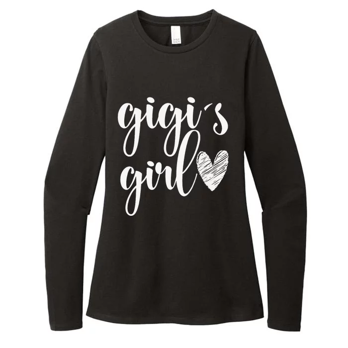 Funny Matching Gigi for Grandma Whit Mother's Day Womens CVC Long Sleeve Shirt