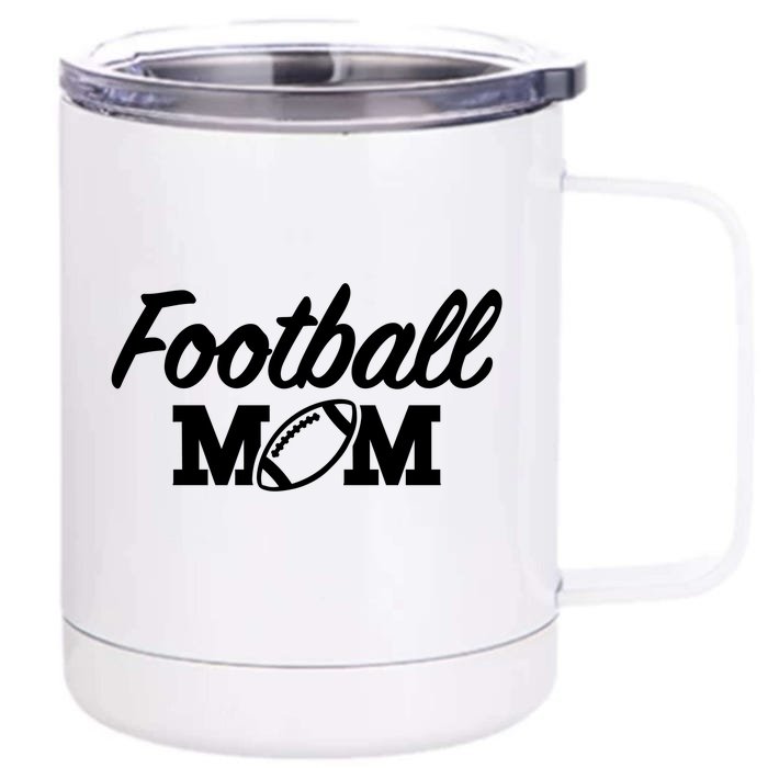 Football Mom Gift Great Gift Front & Back 12oz Stainless Steel Tumbler Cup