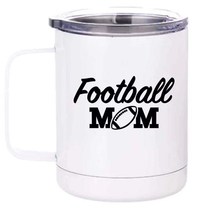 Football Mom Gift Great Gift Front & Back 12oz Stainless Steel Tumbler Cup