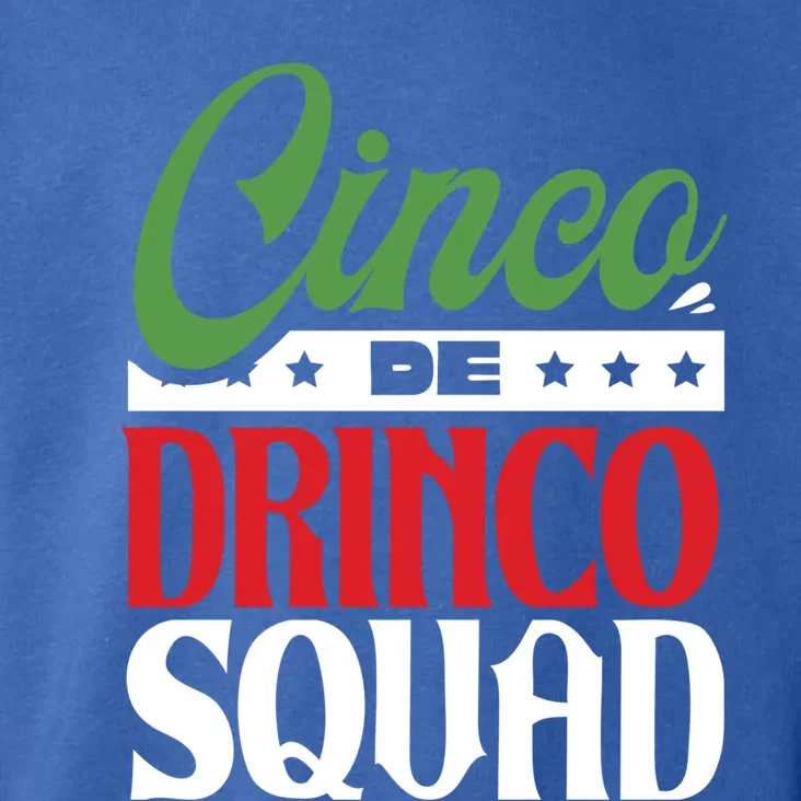 Funny Mexican Gift Cinco O Squad Ing Party Fiesta Gift Toddler Hoodie