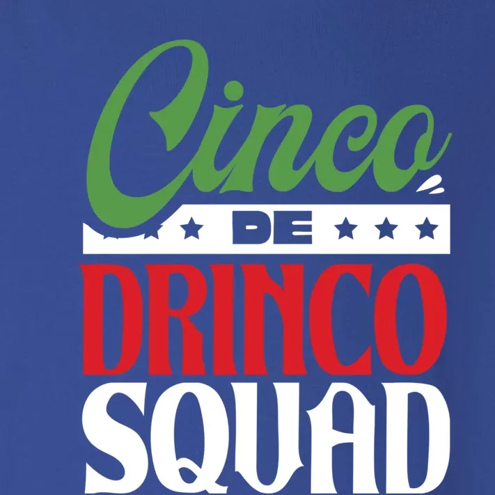 Funny Mexican Gift Cinco O Squad Ing Party Fiesta Gift Toddler Long Sleeve Shirt