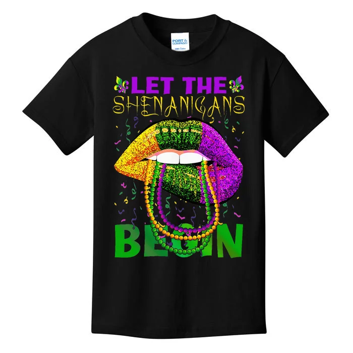 funny mardi gras party Kids T-Shirt