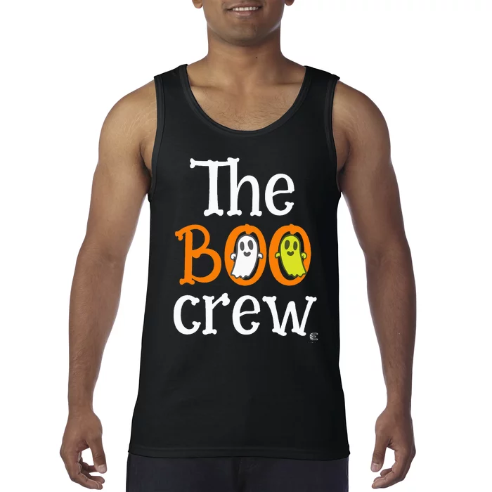 Family Matching Halloween The Boo Crew Tank Top