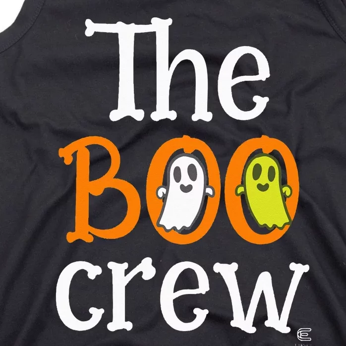 Family Matching Halloween The Boo Crew Tank Top