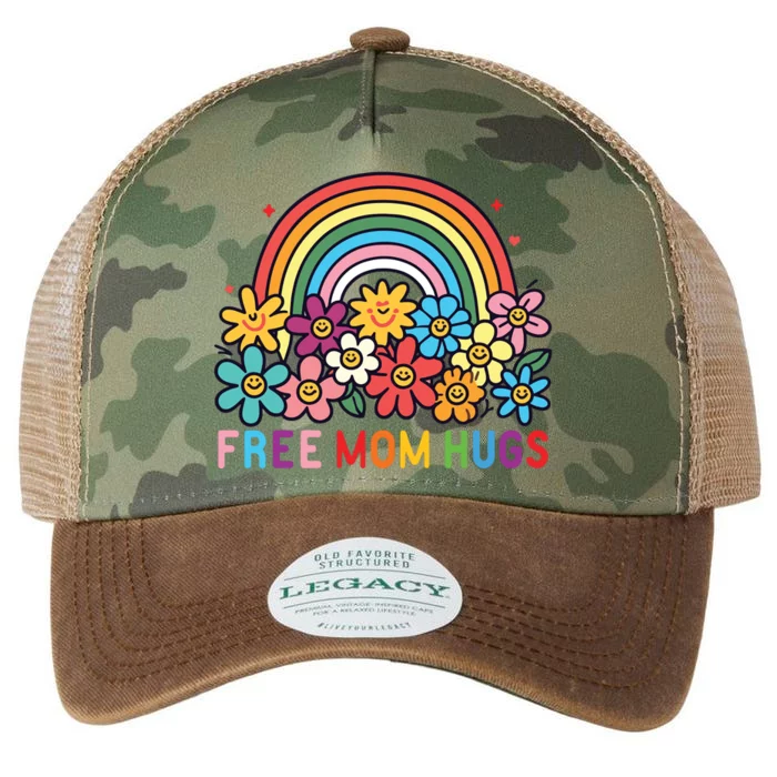 Free Mom Hugs Proud Mom Legacy Tie Dye Trucker Hat