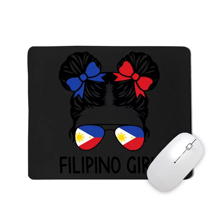 Filipino Messy Hair Philipines Patriotic Mousepad