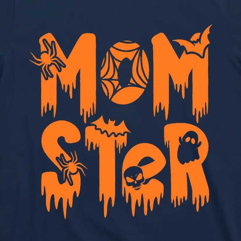 Funny Momster Halloween Mom Costume Dadcula Family Matching T-Shirt