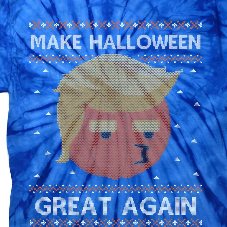 Funny Make Halloween Great Again Jumper Trump Gift Tie-Dye T-Shirt