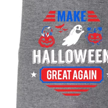 Funny Make Halloween Great Again Spooky Scary Ghost Gift Great Gift Doggie 3-End Fleece Hoodie