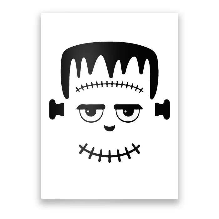 Frankenstein Monster Halloween Costume Poster