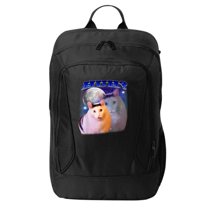 Funny Meme Huh Cat City Backpack