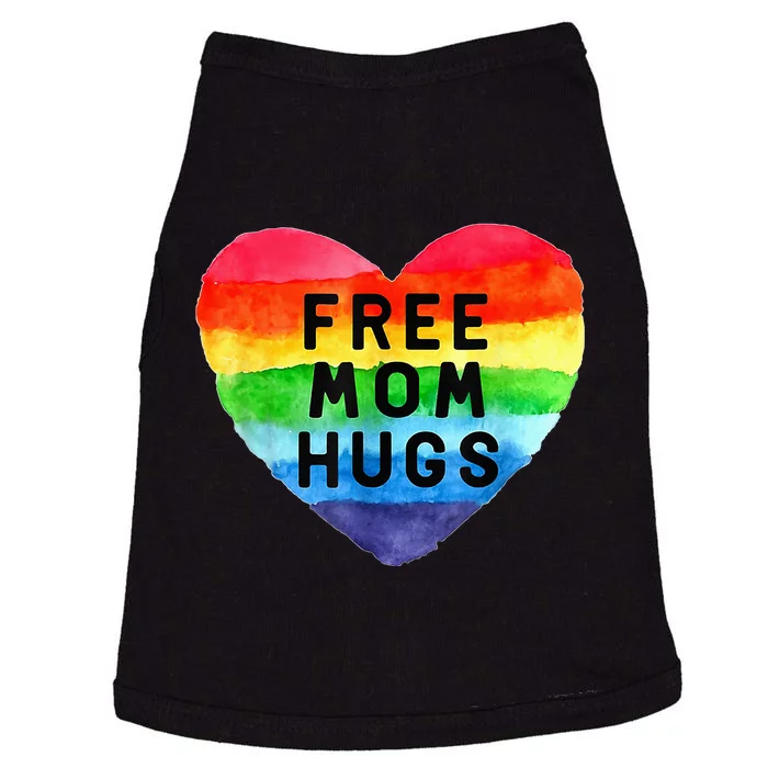 Free Mom Hugs Free Mom Hugs Inclusive Pride LGBTQIA Doggie Tank